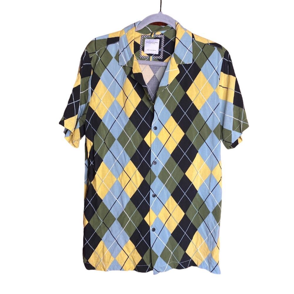 Preppy Ricky Singh Denim & Flower Argyle Medium